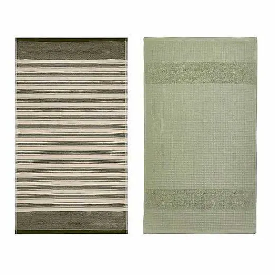 Food Network™ Kitchen Linens*Food Network Farmhouse Stripe Kitchen Towel 2-Pk.